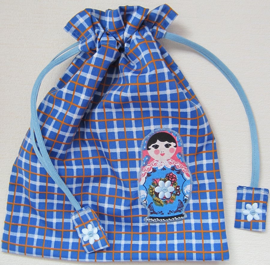 Russian Doll Toiletries Wash Bag