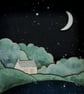 Shell Cottage Diorama, Miniature Picture, Countryside Picture - Image 8