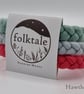Hawthorn - Handmade Recycled Cotton Yarn Bracelet - Medium - Limited Edition - Image 3
