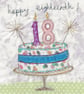 18th birthday cake card - Image 3