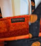 Reusable Halloween trick or treat bag:black with pumpkins - Image 3