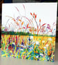 Set of Four Colourful Fen Scene and Wildlife Blank Greeting Cards - Image 5