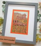 Eilean Donan Castle, Scotland original art, small landscape drawing - Image 9