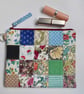 Patchwork make up bag large size pouch - Image 3
