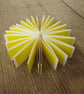 50 Small Bright Yellow Stickers - Image 3