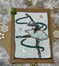 Sugar Plum Fairy  Christmas Card. - Image 2