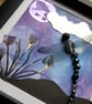 Night Flight, Beaded Dragonfly Box Frame - Image 2