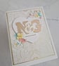 Personalised wedding card with initials - Image 3