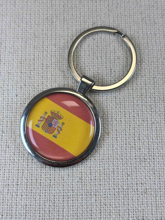 Spain Flag Keyring