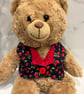 Teddy Navy Strawberry Teddy Waistcoat