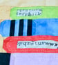 'Stack of Books' patchwork Fabric Mug Rug - Image 6