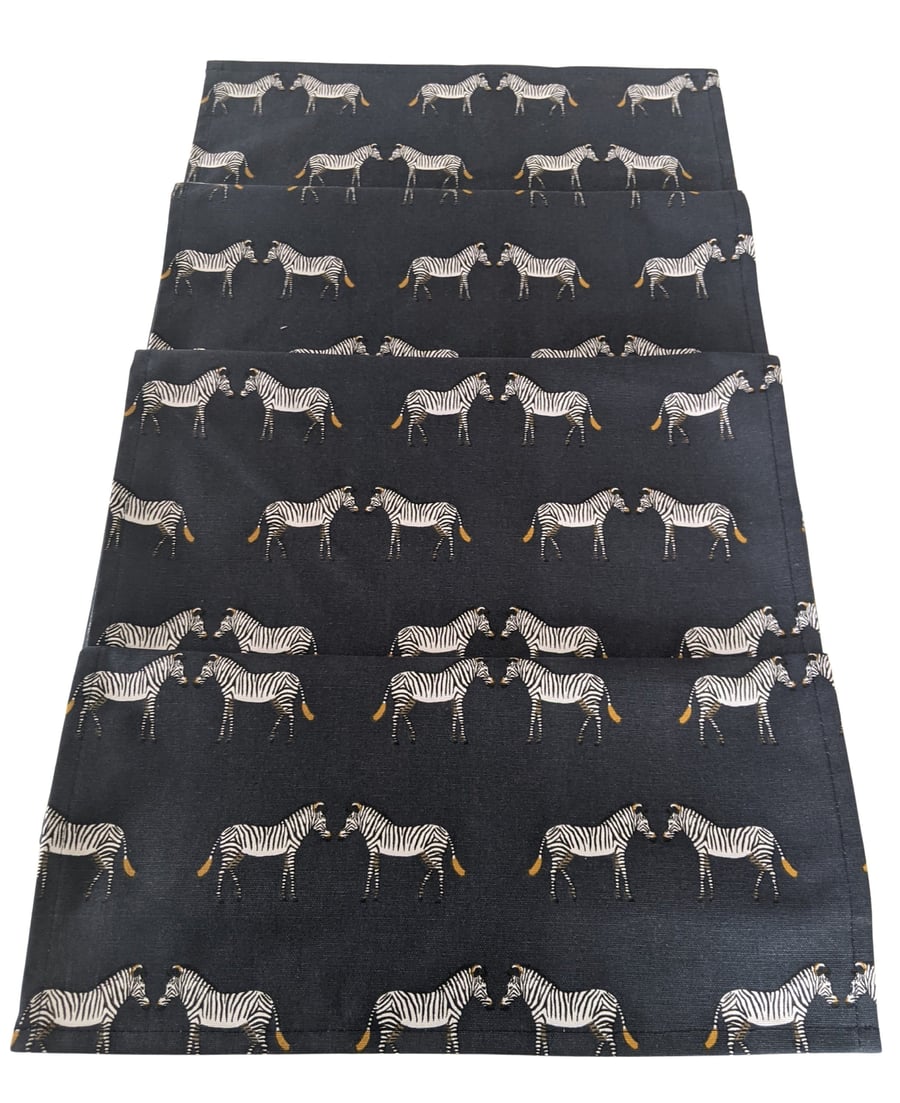 Table Runner in Sophie Allport Zebra