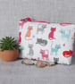 Large coin purse, pouch, cats