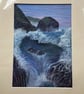 ORIGINAL - Storm at Mullion Cliff - Image 2
