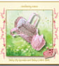 A Bunny Rabbit Quilted Cradle for the baby Cotton Tails - Image 3