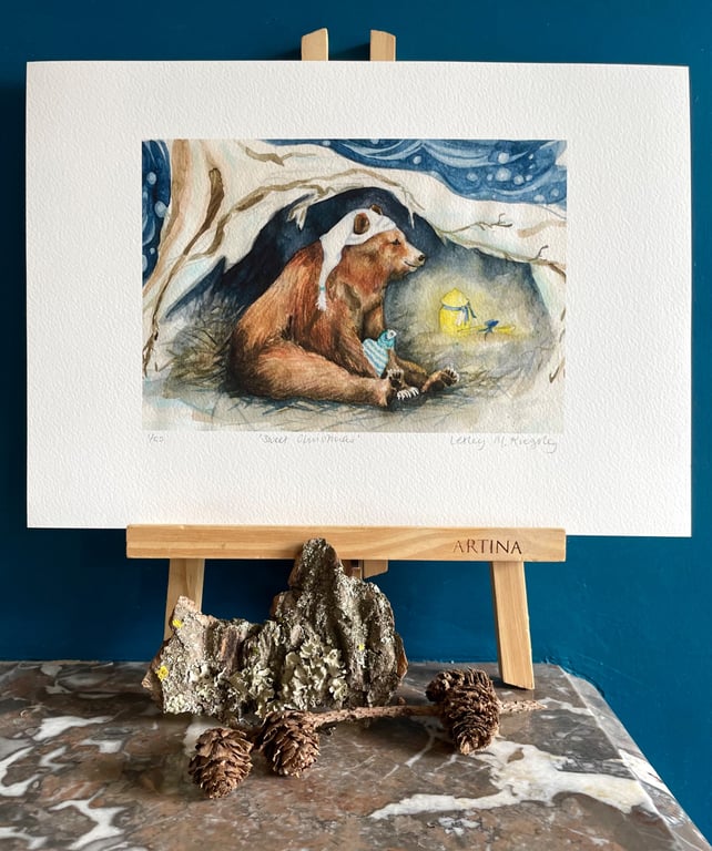 'Sweet Christmas' limited edition giclée print