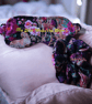 Sleep mask with a matching scrunchie