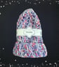 Crocheted Spiral Gap Beanie Hat - Image 6