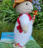 Morris a Hand Knitted Mouse - Image 3
