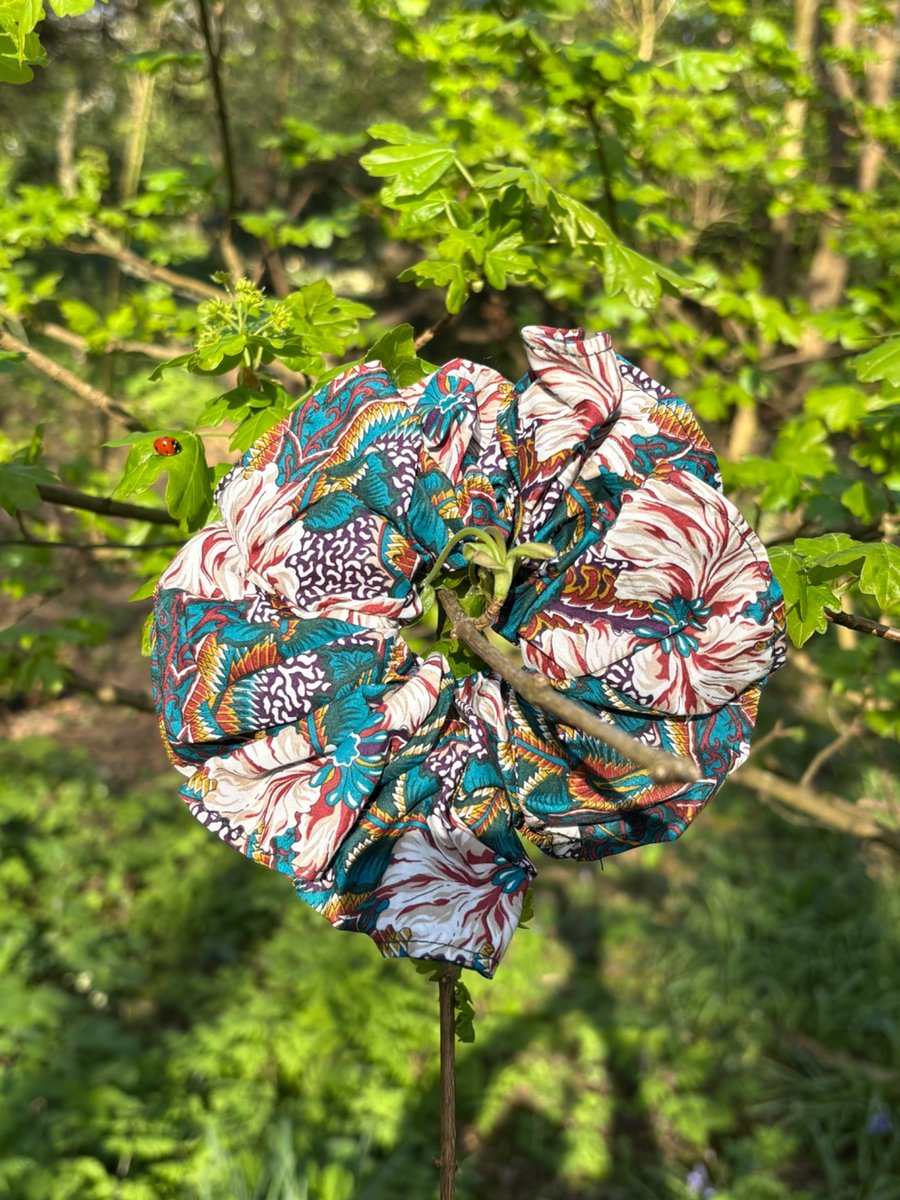 Scrunchie in Liberty print cotton
