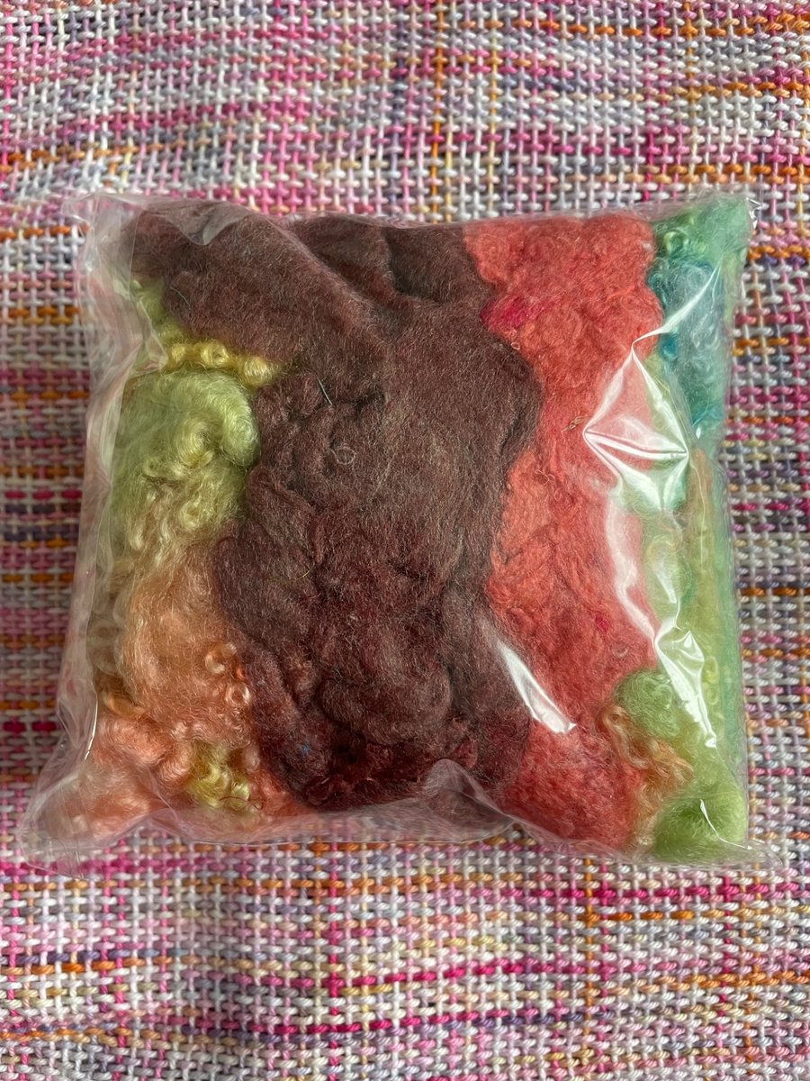 Hand Dyed Texture Pack for Felters & Spinners