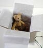 Small bear with a big heart, 5 inch gift boxed collectable hand sewn teddy bear - Image 4