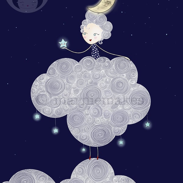 Sweet Dreams - A5 Giclee Print