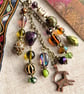 Handmade bag charm, boho bag charm, Capricorn gift, capricorn bag charm