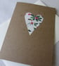 Festive Holly Heart Card - Image 2