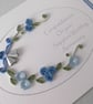 Quilled 45th anniversary card - Image 1