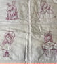 Child’s Quilt and Cushion. Baby’s Play Mat. Toddlers Size Bed Cover. Travel Cot - Image 3