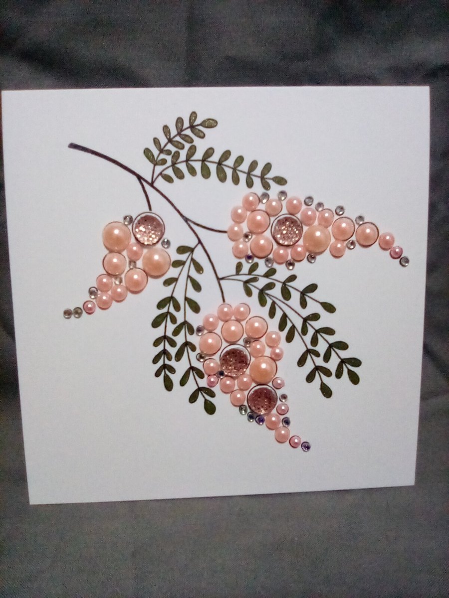Luxury floral watercolour all occasion blank card