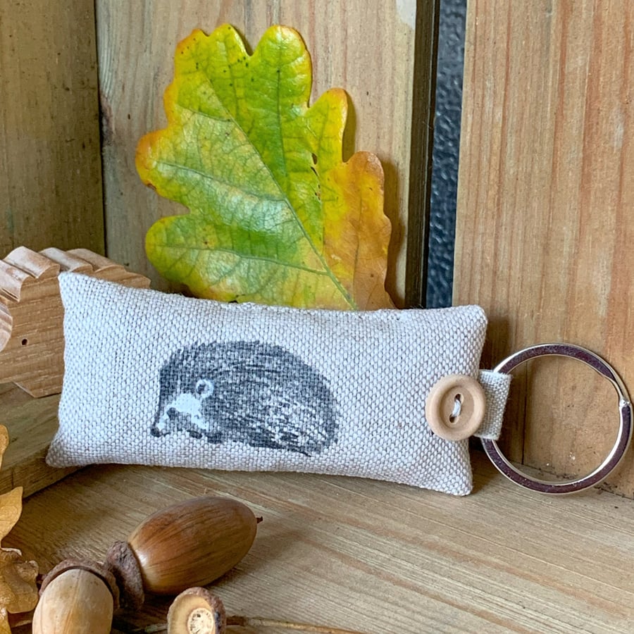 HEDGEHOG KEY RING - lavender