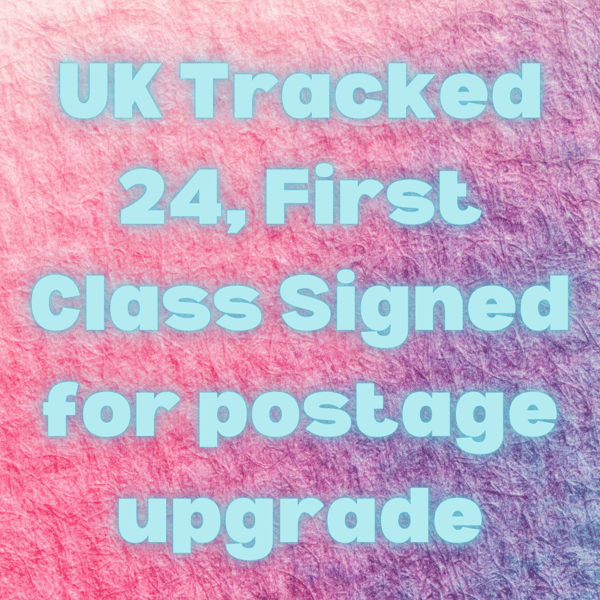 UK Signed for First Class postage upgrade - tracked