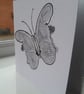 Open mono butterfly card - Image 2