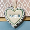 Small Ceramic heart decoration Swear words 