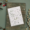Christmas Journal Sticker Sheet, Mistletoe Stickers, Christmas Stickers