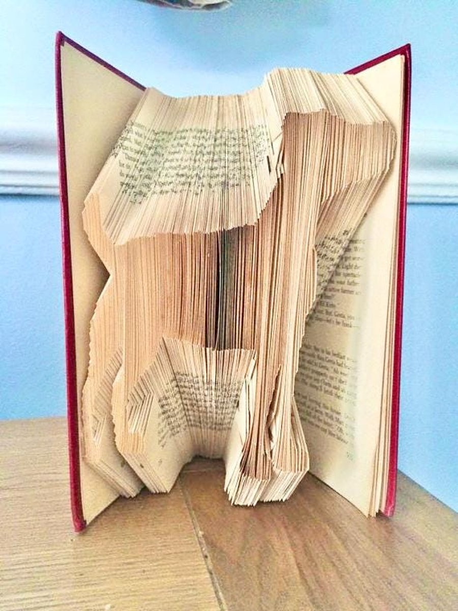 Jack Russell MMF Book Folding Pattern - EMAILED PDF PATTERN