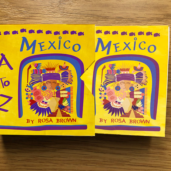Mexico A to Z Concertina Book