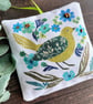 Handmade lavender bag, letterbox gift, scented gift, gift for bird lover