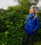 Large Blue Adult Scarf - Image 1
