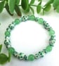 Ceramic and Gemstone Bracelet