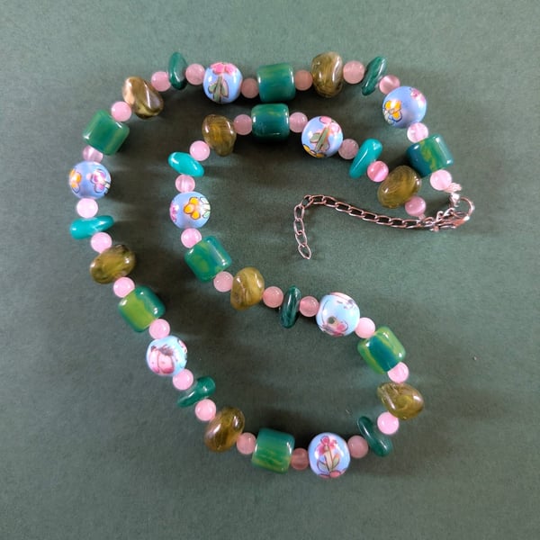 "Flower Garden" Necklace 