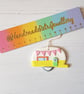 Retro Caravan Hanging Decoration, Hand painted, Handmade - Image 6