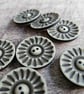 1" 25mm 40L Polyester Buttons Italian TUNISI material - Image 1