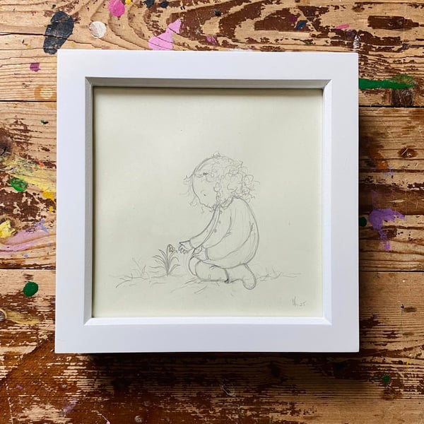Wonder - Framed Original Illustration