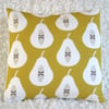 Pear Print cushion cover