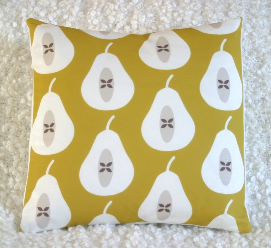 Pear Print cushion cover