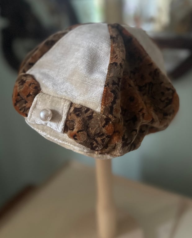 Velvet, Beret Style, Velvet Hat 