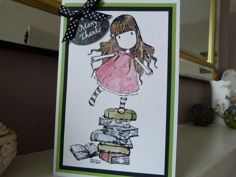 Gorjuss Thank You Card